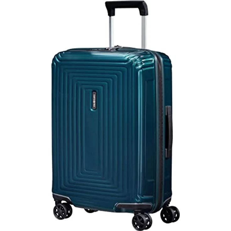 Samsonite Neopulse - Spinner S, Handgepäck, 55 cm, 38 L, Metallic Blau, 100% Polycarbonat, schockabsorbierende Rollen – Bild 1