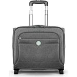 Port Designs, Koffer, YOSEMITE ECO - Trolley, Grau (25 l, S) - Trolley aus recycelten Materialien mit Laptop- und Tablet-Fach