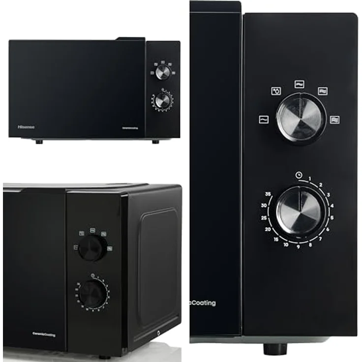 Hisense H23MOBP2H4 Mikrowellenherd Schwarz Flache Oberfläche 23 L 800 W – Bild 15