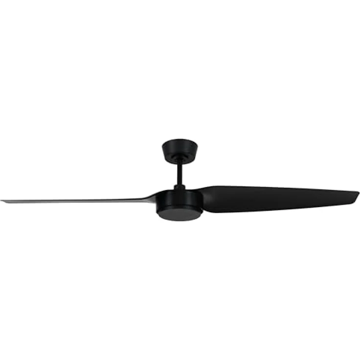 LUCCI AIR Deckenventilator Condor, 137cm Durchmesser, inkl. Fernbedienung, Schwarz – Bild 1