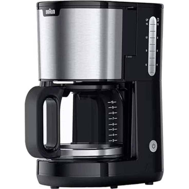 Braun PurShine 1 KF 1500 BK Filterkaffeemaschine, 10 Tassen, schwarz – Bild 5
