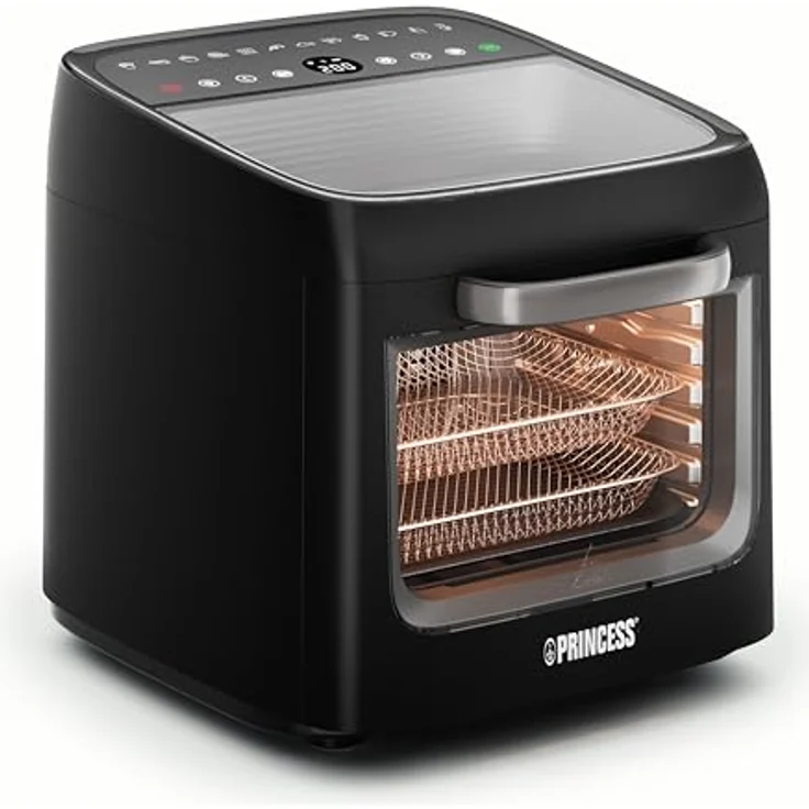 Princess Airfryer Oven Vision, 12,6 L Heißluftofen, 1800 W, Sichtfenster, einfache Reinigung, multifunktional – Bild 3