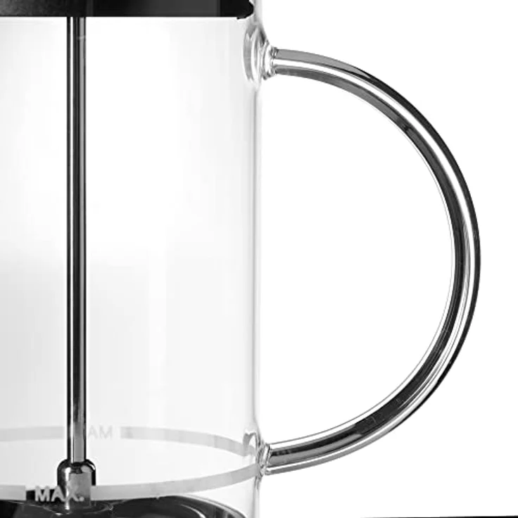 Leonardo Milchaufschäumer Caffè per me, 3-teiliges Set, hitzebeständiges Glas, 025508 – Bild 7