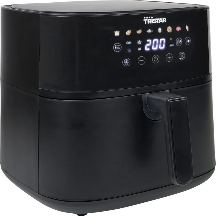 Tristar Fritteuse FR-9071, 2000.00 W, Heißlufttechnologie, 8 Liter, LED-Touchscreen