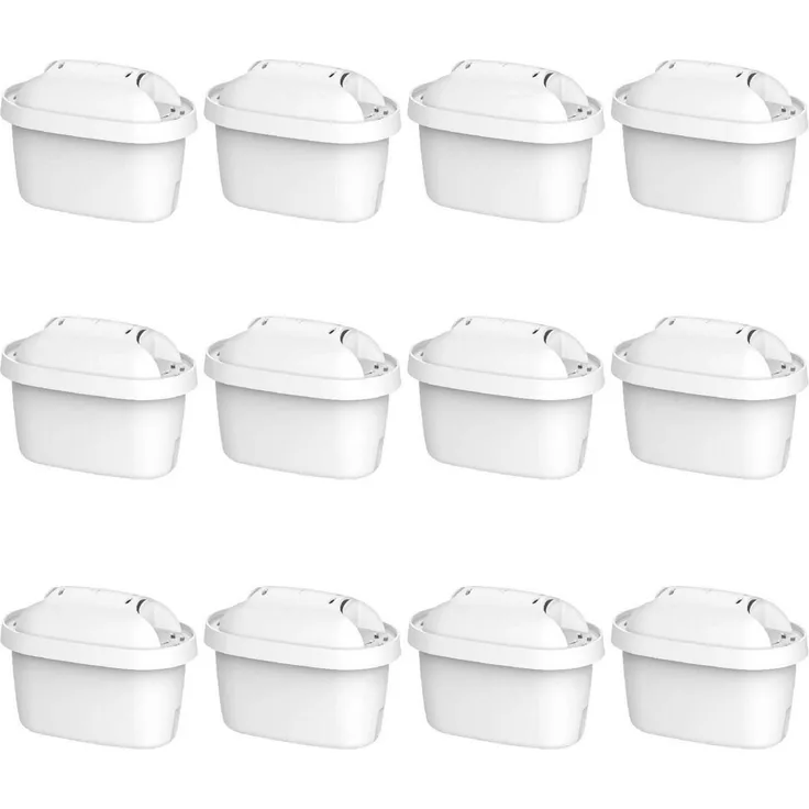Maxblue Wasserfilter Ersatzkartuschen 12 Stück, kompatibel mit Brita Maxtra+ & Maxtra Pro, BPA-frei, TÜV SÜD & NSF zertifiziert