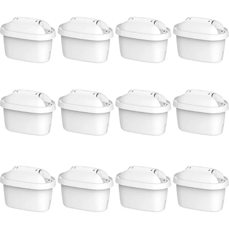 Maxblue Wasserfilter Ersatzkartuschen 12 Stück, kompatibel mit Brita Maxtra+ & Maxtra Pro, BPA-frei, TÜV SÜD & NSF zertifiziert