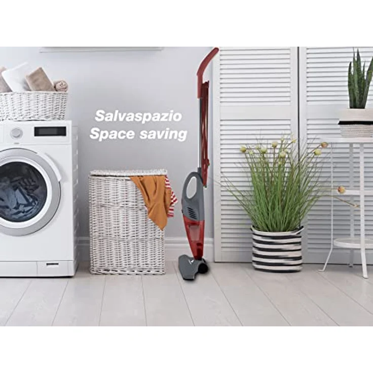 Beper 50.451 Elektrobesen, Tank 500 ml, Abnehmbarer Griff, Handstaubsauger und Handstaubsauger, HEPA-Filter, ohne Beutel, 5 m Kabel, Bürste und Düse, 18 kpa, Vacuum Cleaner – Bild 8