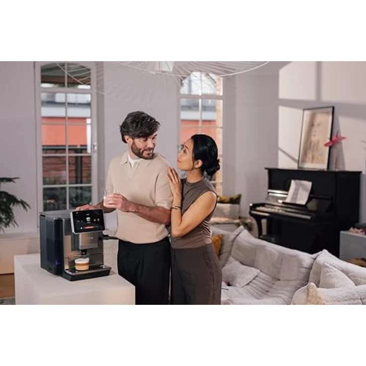 Nivona CafeRomatica NIVO 9103, Kaffeevollautomat mit 7"-Farbtouchdisplay, Titan, Aroma Balance System, Chilled Brew-Funktion, 2,2 L Wassertank – Bild 6