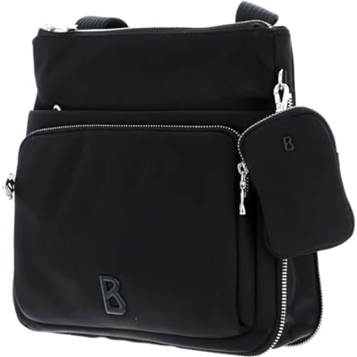 BOGNER Umhängetasche Verbier-Play Serena, Nylon, erweiterbar, abnehmbares Etui, Schwarz – Bild 3