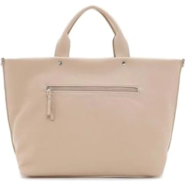 Suri Frey Shopper Debby, Handtasche in Beige aus Feinsynthetik mit Reißverschluss und Logo-Prägung, 47 x 31 x 15 cm – Bild 5