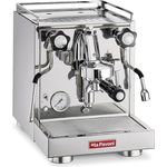 La Pavoni New Cellini Classic, Semiprofessionelle Espresso-Kaffeemaschine LPSCCS01EU, 1400 W, Edelstahl, mit Drehventilen, Dampf- und Heißwasserlanze