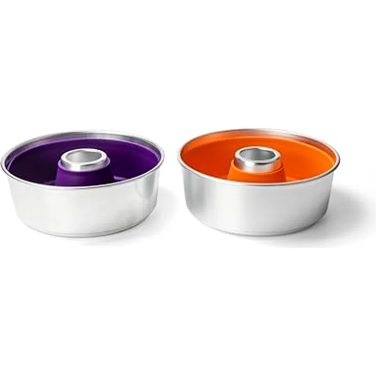 Omnia Silikonform Maxi 3L, flexible Backform in Orange für köstliche Sahnekreationen – Bild 4