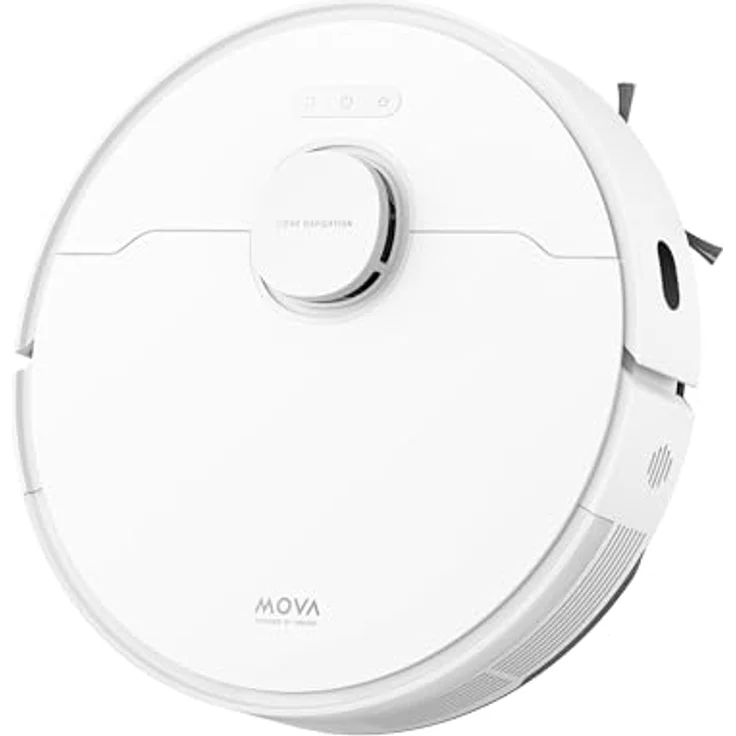 Dreame Mova S10 Saugroboter, 7,000Pa Saugkraft, 3DAdapt-Hindernisvermeidung, 7 mm Moppanhebung – Bild 1