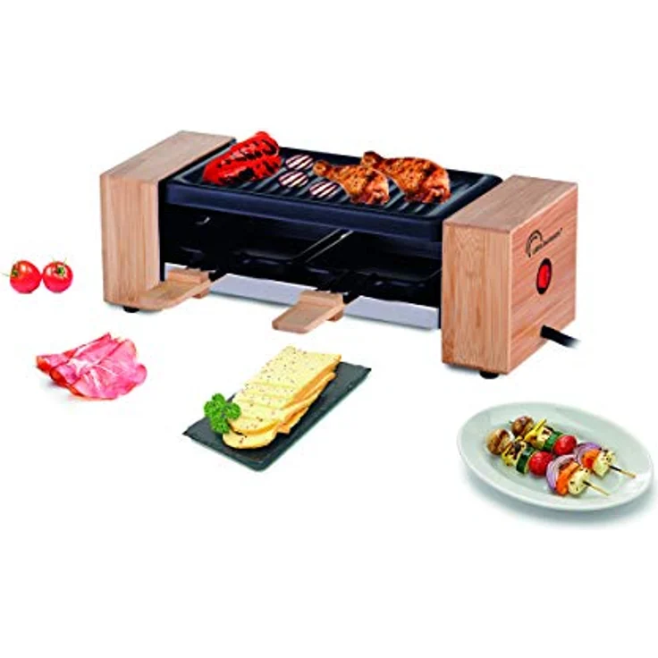 LITTLE BALANCE 8387 Wood for 2 Raclette, Bambus, Holz – Bild 3