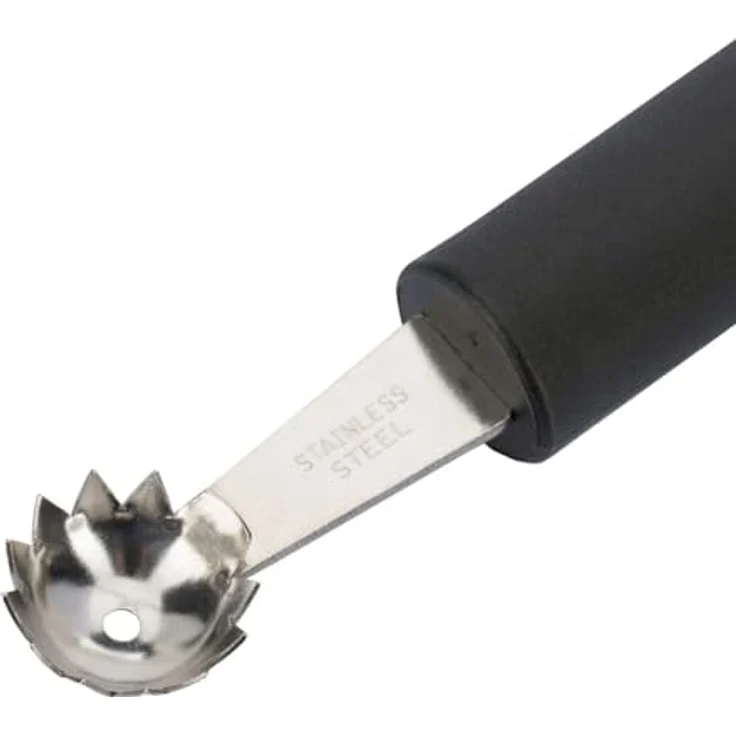 Westmark Aushöhl-Löffel-Tomatenstrunk-Entferner, Mit gezahntem Rand, Ø 21 mm, Rostfreier Edelstahl-Kunststoff, Länge: 16,6 cm, Gallant, Schwarz-Rot-Silber, 29202270 – Bild 7