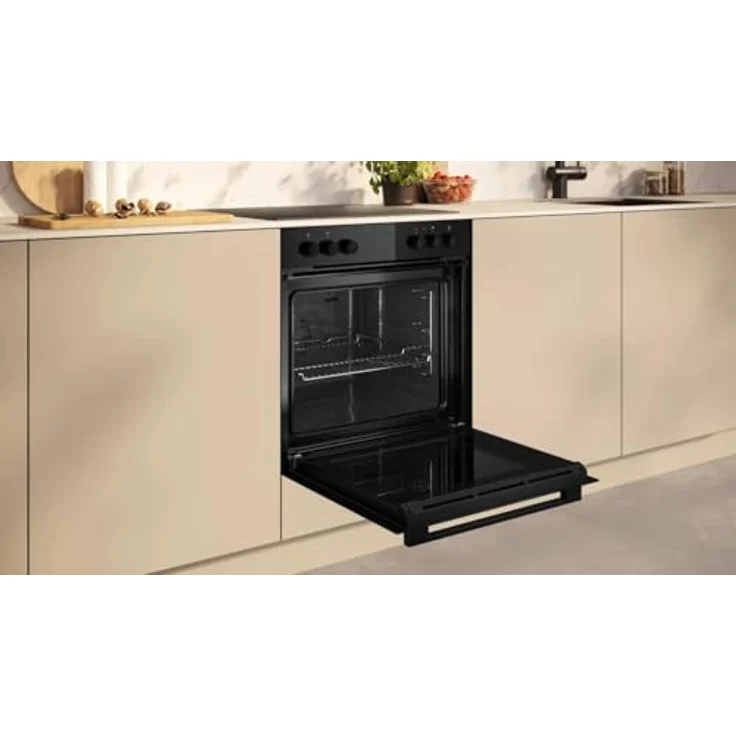 NEFF EX1B0, Herd-Set mit E1DCA0AK3 Einbauherd (60 x 60 cm) mit CircoTherm und M16SRF0L0 Elektrokochfeld mit Bräterzone, Edelstahlrahmen – Bild 2