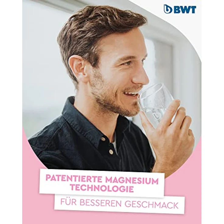 BWT 814136-A - Filterkartusche Magnesium Mineralized Water - Kartuschen für Tischwasserfilter PENGUIN, SLIM und VIDA - 6 Stück im Set – Bild 4