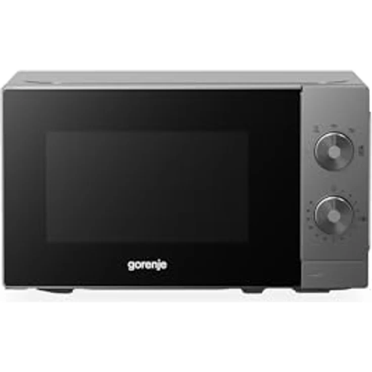 GORENJE Mikrowelle G20A2, 20 l mit AquaClean, Auftaufunktion und 5 Leistungsstufen, grau – Bild 1