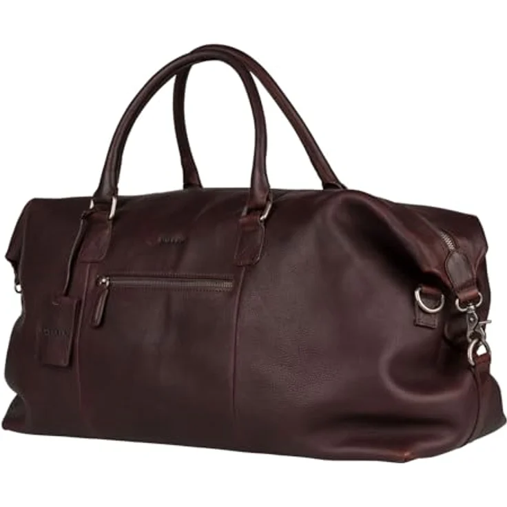 Burkely Antique Avery Reisetasche, 55 cm, 100% Leder, braun – Bild 2