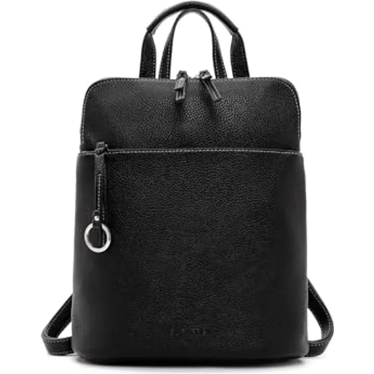 Suri Frey SFY Debby City Rucksack, 30 cm, schwarz, 100% Polyurethan, 29 x 11 x 30 cm