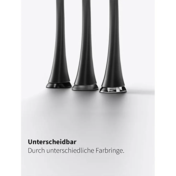 Zahnheld Bürstenköpfe Pro X-Clean Whitening elektrische Schall Zahnbürste X-Borsten weiß 3 Stück – Bild 6