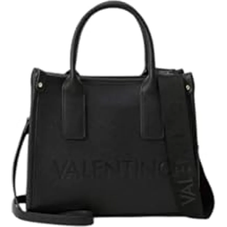 Valentino Foxy Re Shopper Tasche, 26 cm, schwarz, aus 100% Polyurethan, Maße 26 cm x 11 cm x 22 cm