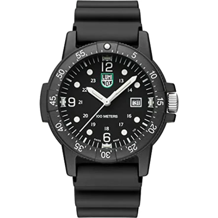 Luminox Quarzuhr Luminox X2.2001 Sea Bass Herrenuhr 44mm 10ATM, Swiss Made, Sportlich, Schwarz – Bild 2