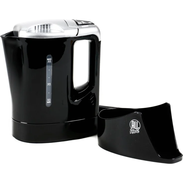All Ride Reise-Wasserkocher LKW Wohnwagen, 300 W, 24 Volt Wasserkocher mit Halterung, schwarz/silber - Preisvergleich