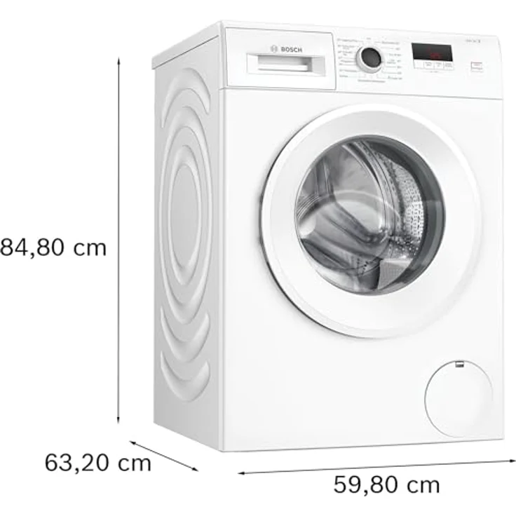 Bosch WGE02420, Frontlader Waschmaschine mit 7 kg Fassungsvermögen und 1400 U/min, EcoSilence Drive, ActiveWater Plus – Bild 7