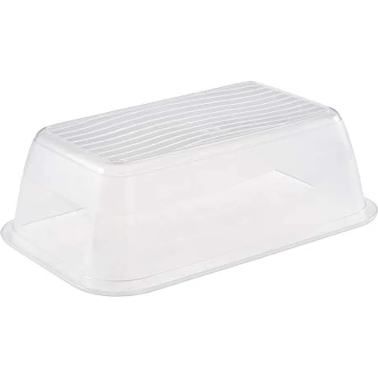 keeeper Frischhaltedosenset 2-teilig, 2 x 3,3 l, 29 x 19 x 9 cm, Fredo Fresh, Blau Transparent – Bild 5