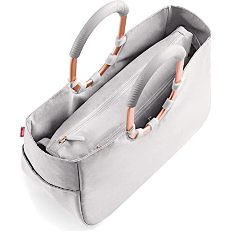 REISENTHEL® Shopper Einkaufstasche loopshopper M, wasserabweisend mit gepolsterten Tragegriffen, twist sky rose – Bild 3