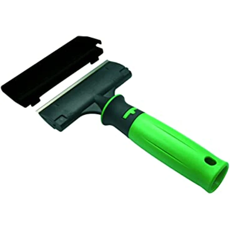 Unger Glas Sicherheit Fenster Schaber, 10 cm, Grün-Schwarz, 1 – Bild 3