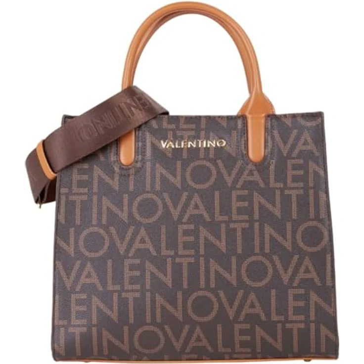 Valentino Regina Shopper Tasche, 28.5 cm, braun aus 100% Polyurethan – Bild 1