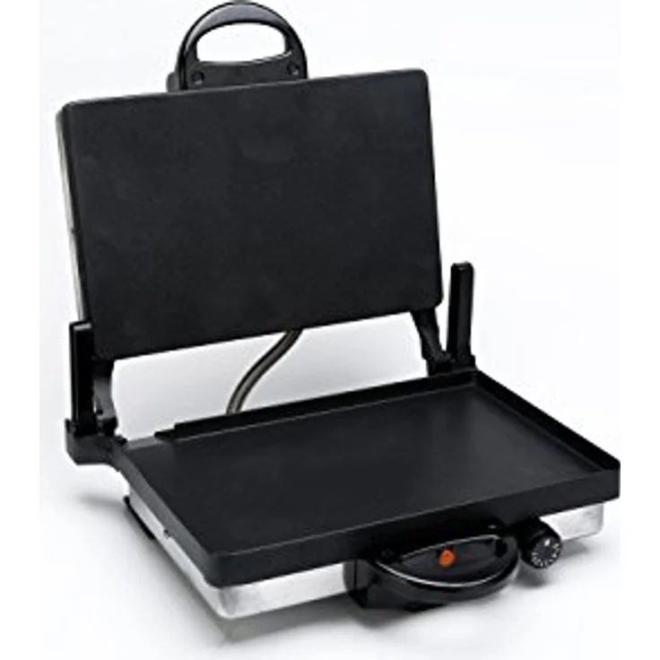SHOV Kontaktgrill Tandur Elektrogrill Toaster, vielseitig mit Teflon-Beschichtung und 5-Stufen-Regulierbarkeit – Bild 6