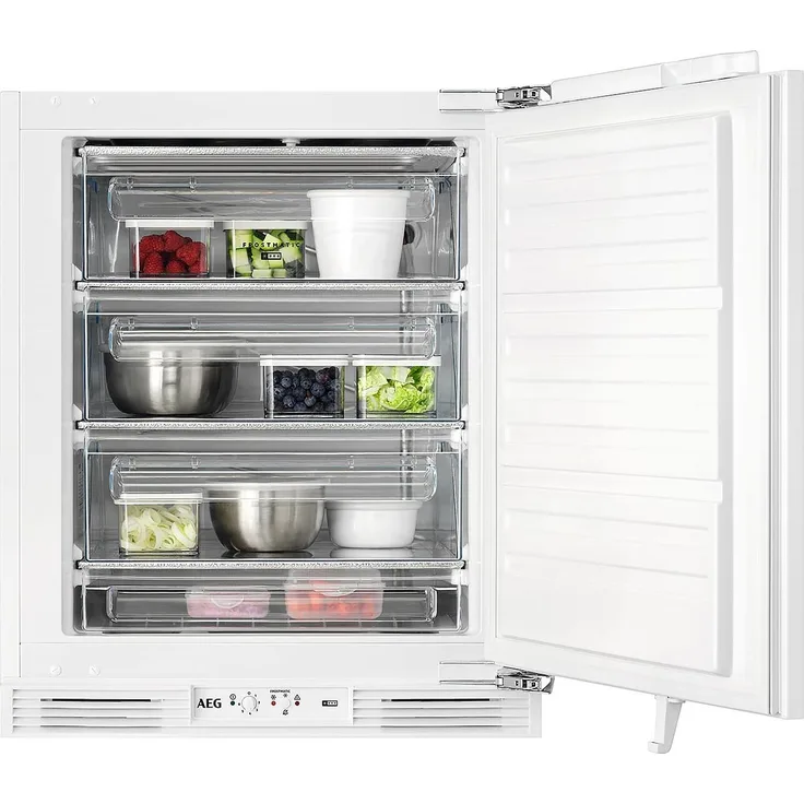 AEG OAB6I82EF Unterbau-Gefrierschrank, OptiSpace mit Frostmatic, elektronische Steuerung für präzise Temperatureinstellung