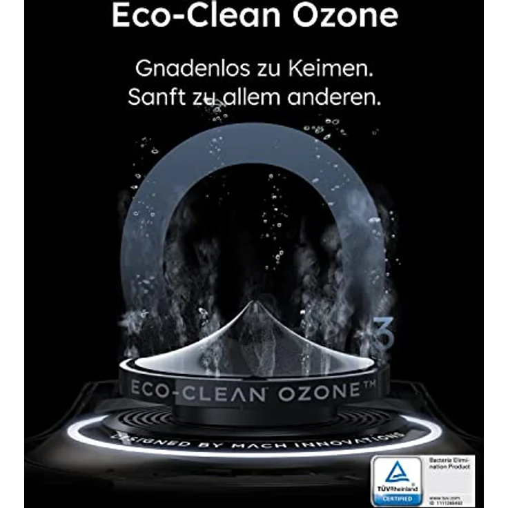 eufy MACH V1 Ultra, Kabelloser All-in-One Stabstaubsauger mit Dampfwischer, SteamWave™, Always-Clean Mop™, 3-fache Selbstreinigung, Eco-Clean Ozon, Tesla Valve Mixing, Jetblades™ Kinder und Haustiere – Bild 4