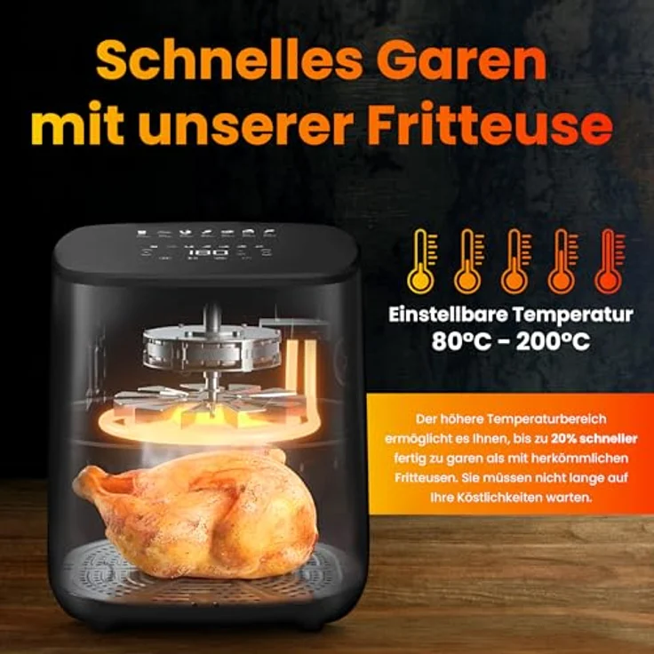 Extralink Home SJ-520, Fritteuse mit 5L Fassungsvermögen – Bild 5