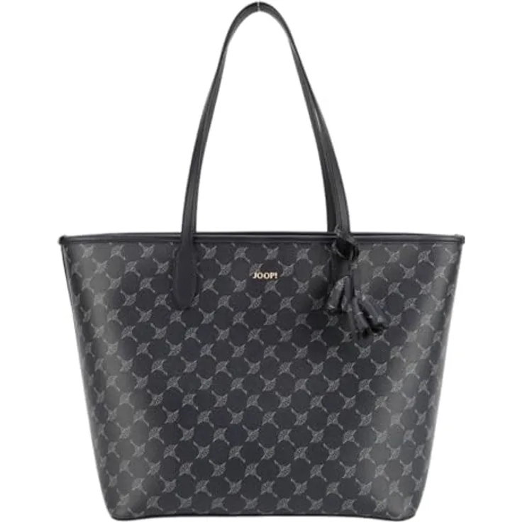 JOOP! Shopper Cortina 1.0 LHZ, Einkaufs-Tasche aus Lederimitat mit herausnehmbarer Reißverschluss-Tasche, 32-41/29/17 cm