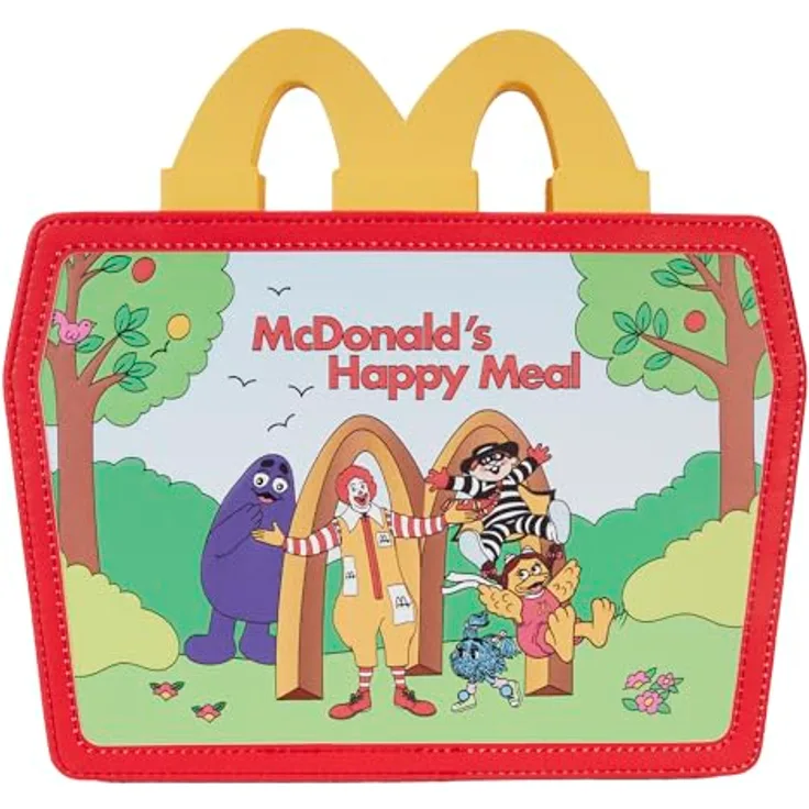 Loungefly McDonalds Happy Meal Lunchbox, hochwertige Brotdose mit einzigartigem Design