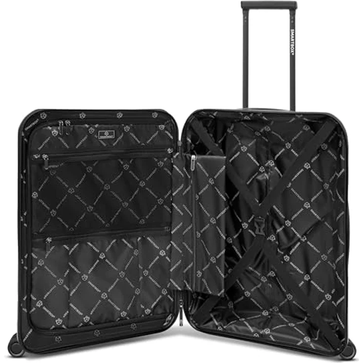 SMARTBOX Hartschalen Koffer-Set 3-teilig | Robustes Polypropylen Material, 4-Doppelrollen & TSA-Schloss, Edition 01 – Bild 5