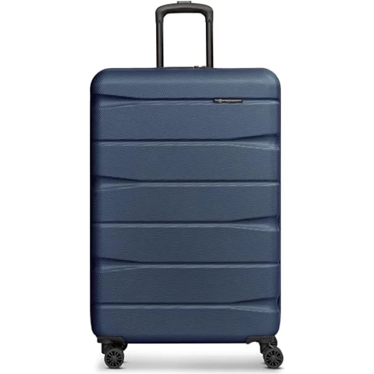 Franky Munich 4.0 Koffer groß | Hartschalen Trolley mit 4 Rollen, Kreuzpackgurt, arretierbarer Griff, Wäschefach und TSA-Zahlenschloss | 51 cm x 30 cm x 76 cm - 105l – Bild 3