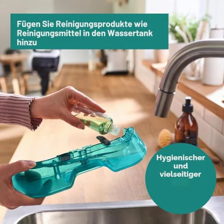 Bosch Unlimited 7 Prohygienic Aqua 2 In 1 Besenstaubsauger, EU Plug 220V - leistungsstarkes 2in1 Aqua-Modell, automatisches Wasserversorgungssystem, HEPA-Filtration, One Size – Bild 13