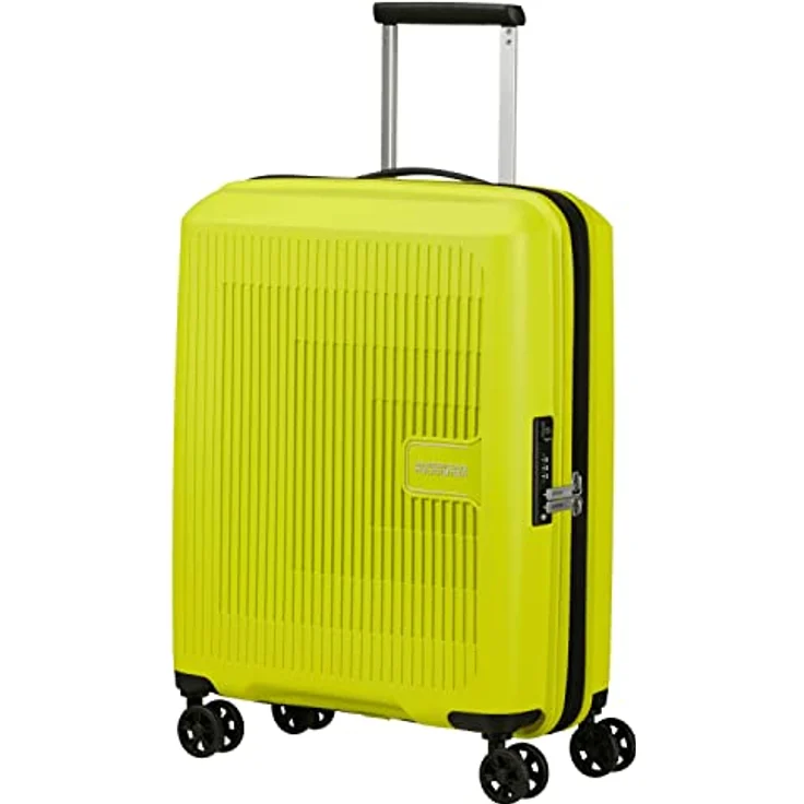 American Tourister Aerostep - 4-Rollen-Kabinentrolley 55 cm erw. Light Lime – Bild 2