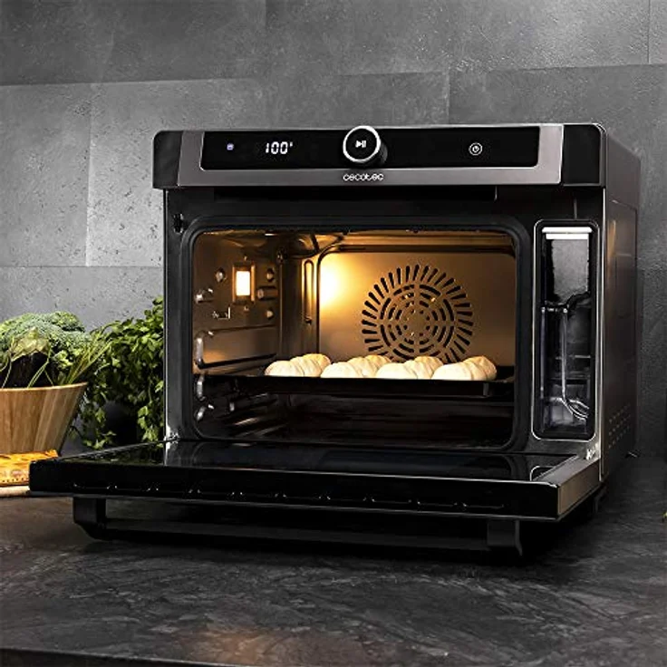Cecotec Bake&Steam 4000 Combi Gyro, 3-in-1 Dampfofen mit 2400W, 40 Liter, 7 Funktionen, Selbstreinigung – Bild 3
