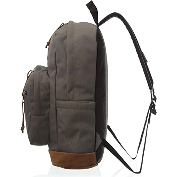 JanSport Daypack, Sportlicher Rucksack aus strapazierfähigem Polyester mit Laptopfach und großen Vordertasche, Schwarz – Bild 3