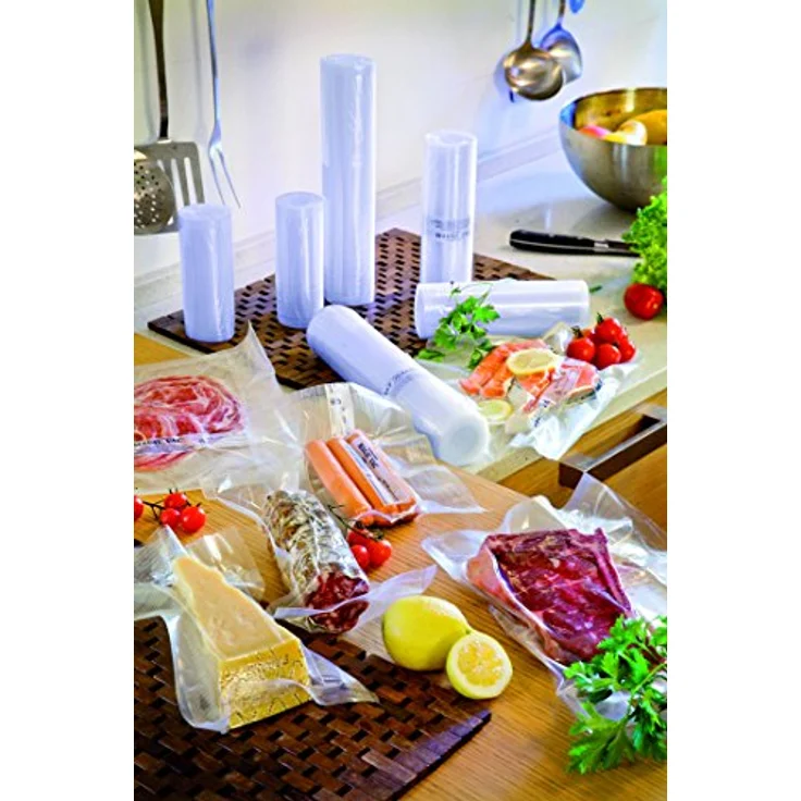 Rommelsbacher VRS2060 Folienrollen, Vakuumierer-Zubehör, 2 Stck., 20x600 cm – Bild 2