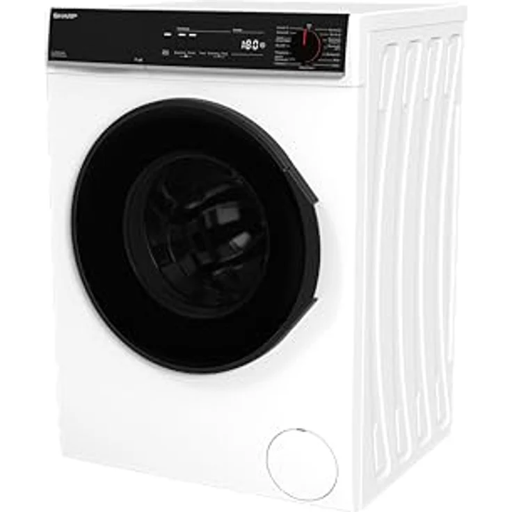 Sharp ES-PRO814WA-DE Waschmaschine Frontlader, 8kg, 1400U/min, Smarte Bedienung durch Veezy App, Dampffunktion, Inverter, 15 Programme, AquaStop, Weiß – Bild 5