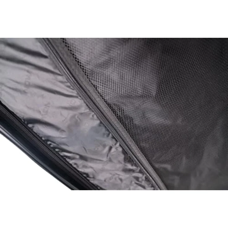 Nowi Bergamo 4 Rollen Kabinentrolley 56 cm, (37.40 l, S) in stilvollem Design, schwarz – Bild 9