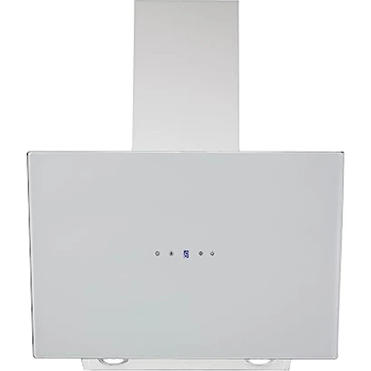 Respekta Dunstabzugshaube kopffrei/Dunstabzugshaube schräg 60 cm/Edelstahlgehäuse mit Glasschirm in Weiß/Abluft - und Umluftfunktion / CH55060WA++ / A++ / 42–63 dB – Bild 2