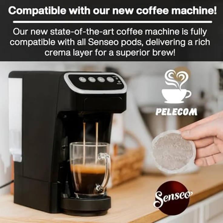 Senseo Kaffeepads Extra Strong / Extra Kräftig, Intensiver und Vollmundiger Geschmack, Kaffee für Kaffepadmaschinen, 480 Pads – Bild 3